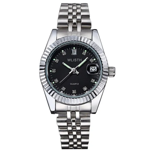 calendar steel band men's watch women's watch couple Watch