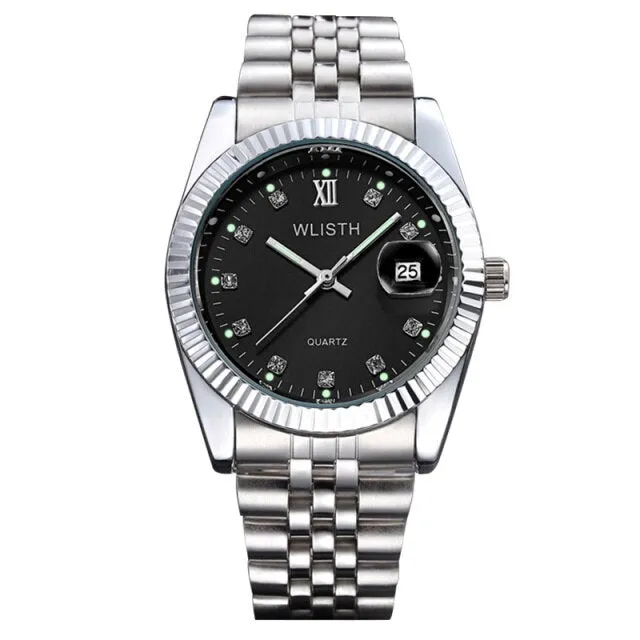 calendar steel band men's watch women's watch couple Watch