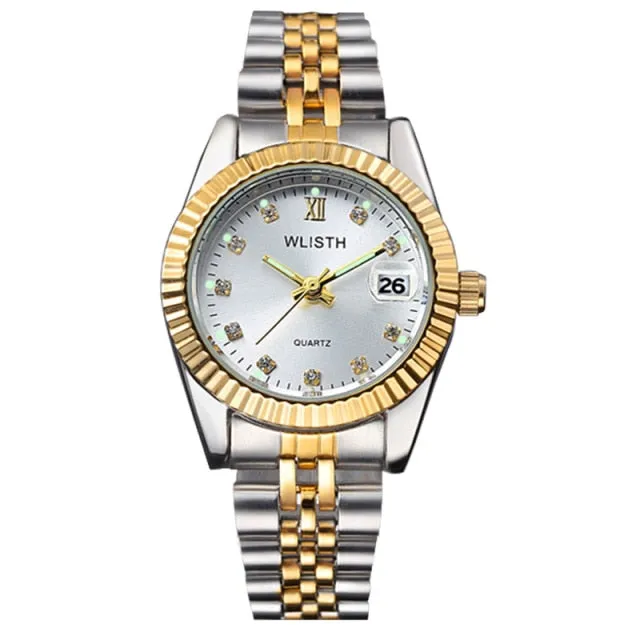 calendar steel band men's watch women's watch couple Watch