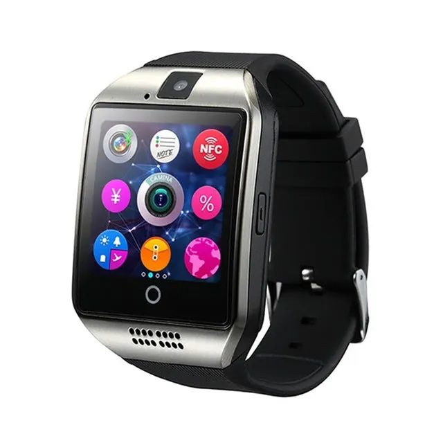 Camera Q18 Bluetooth SIM TF Card Slot Fitness Activity Tracker Sport Watch For Android