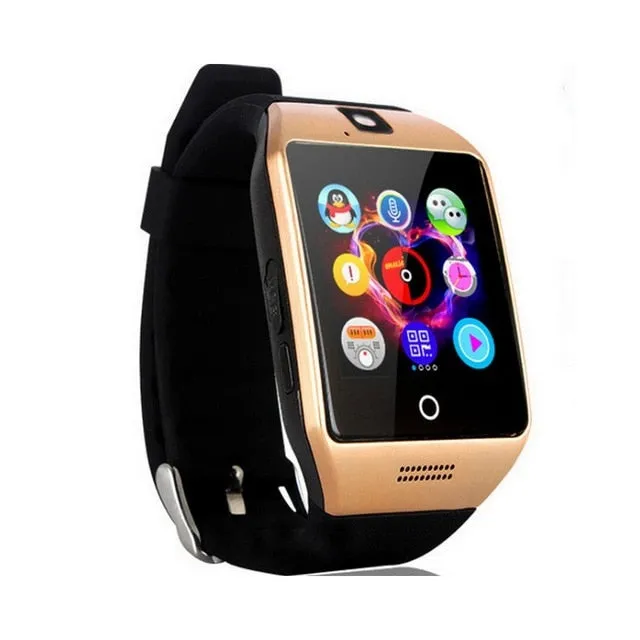 Camera Q18 Bluetooth SIM TF Card Slot Fitness Activity Tracker Sport Watch For Android