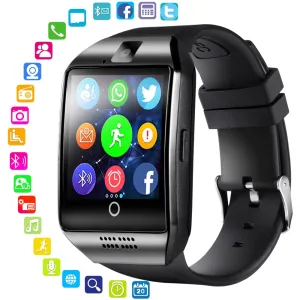 Camera Q18 Bluetooth SIM TF Card Slot Fitness Activity Tracker Sport Watch For Android