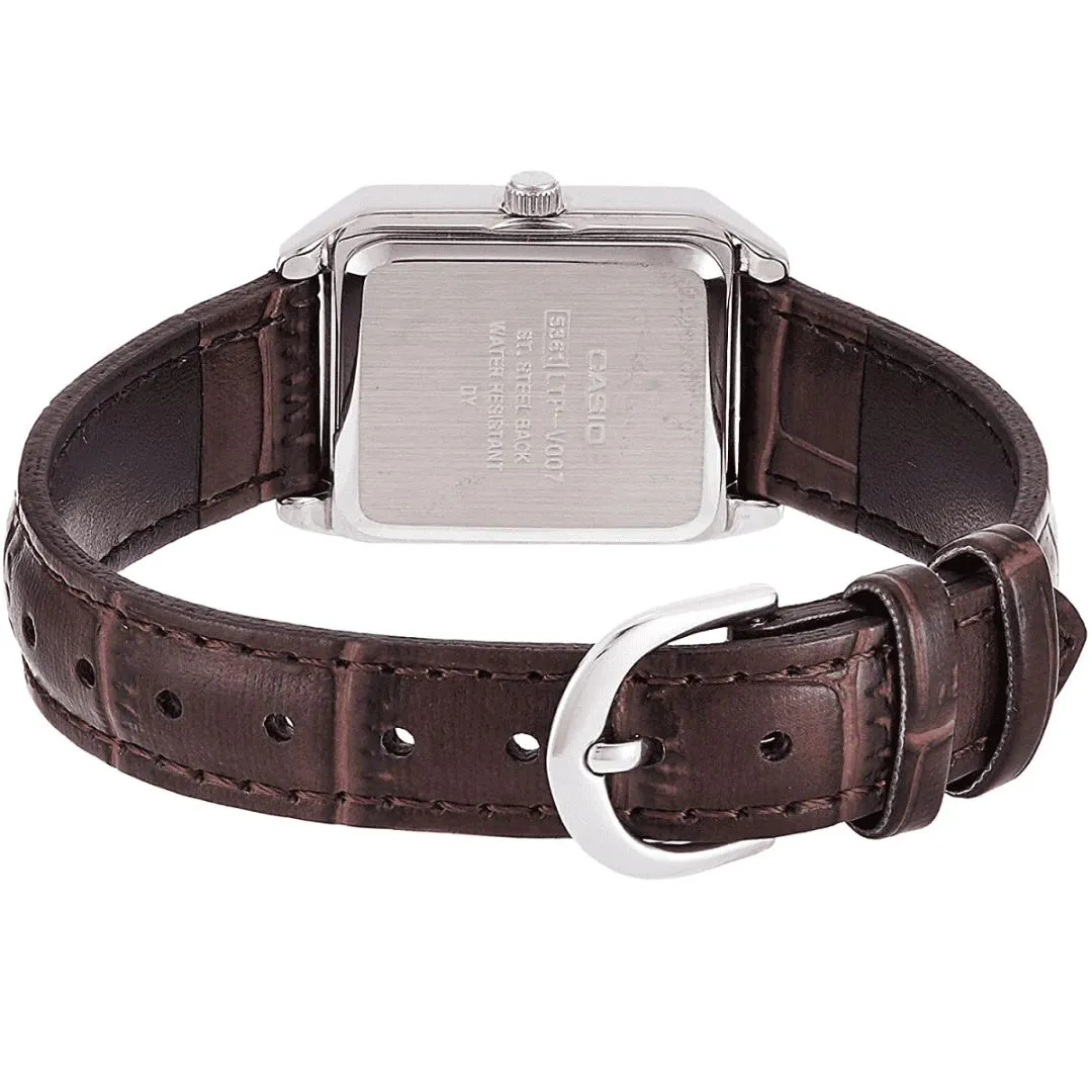 Casio LTP-V007L-7B2UDF Analog Brown Watch