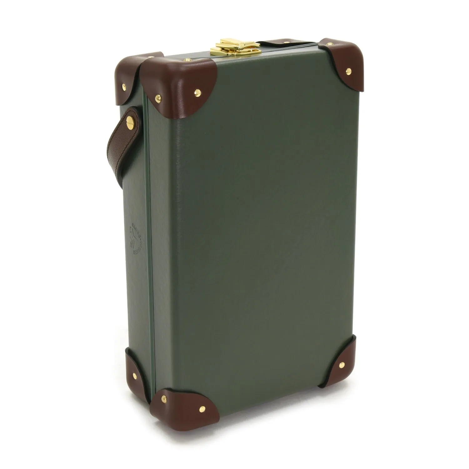 Centenary · 6-Slot Watch Case | Green/Brown