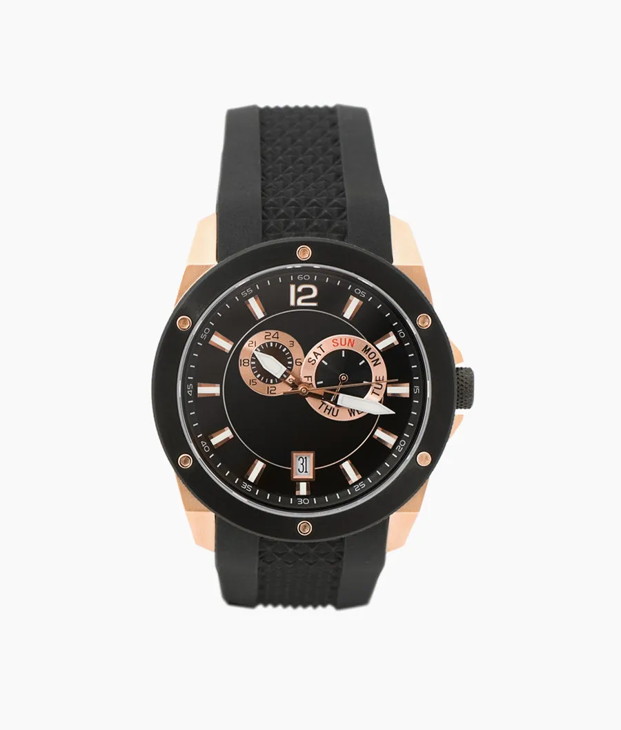 Classic Roman Black Dial