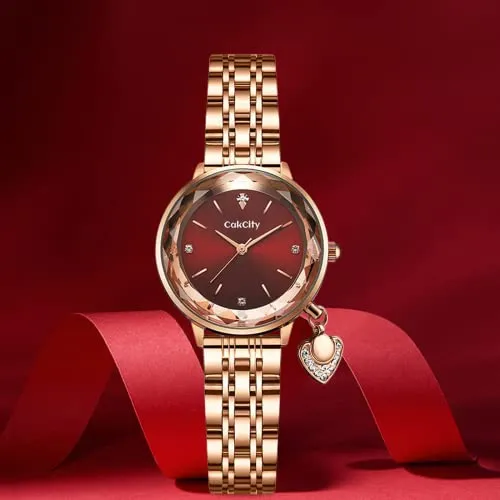 Classic Women Cute Fancy Bling Prismatic Diamond Watch