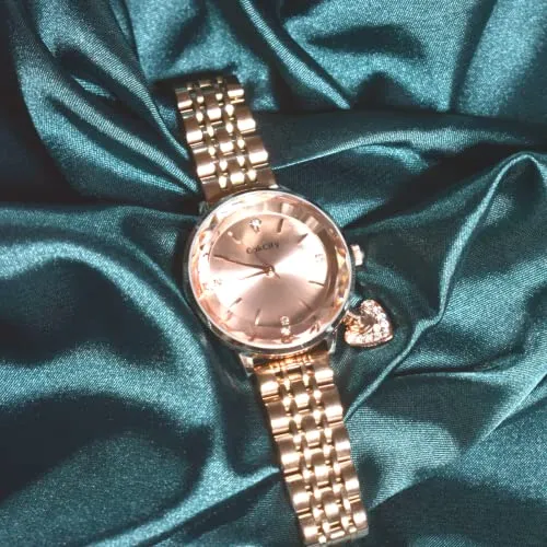 Classic Women Cute Fancy Bling Prismatic Diamond Watch