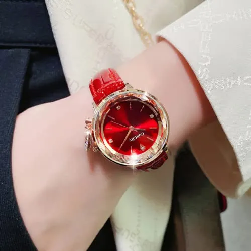 Classic Women Cute Fancy Bling Prismatic Diamond Watch