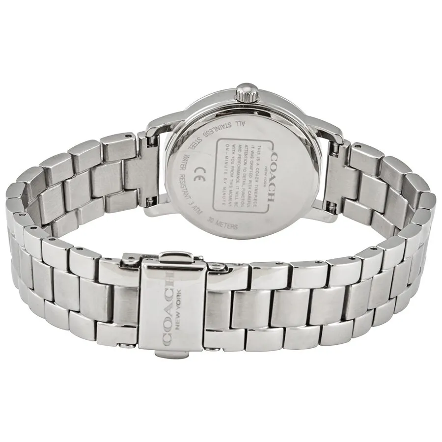 Coach Classic Logo Quartz Brown Dial Ladies Watch 14000058