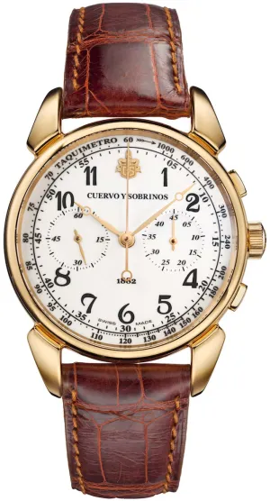 Cuervo y Sobrinos Watch Historiador Chrono Limited Edition