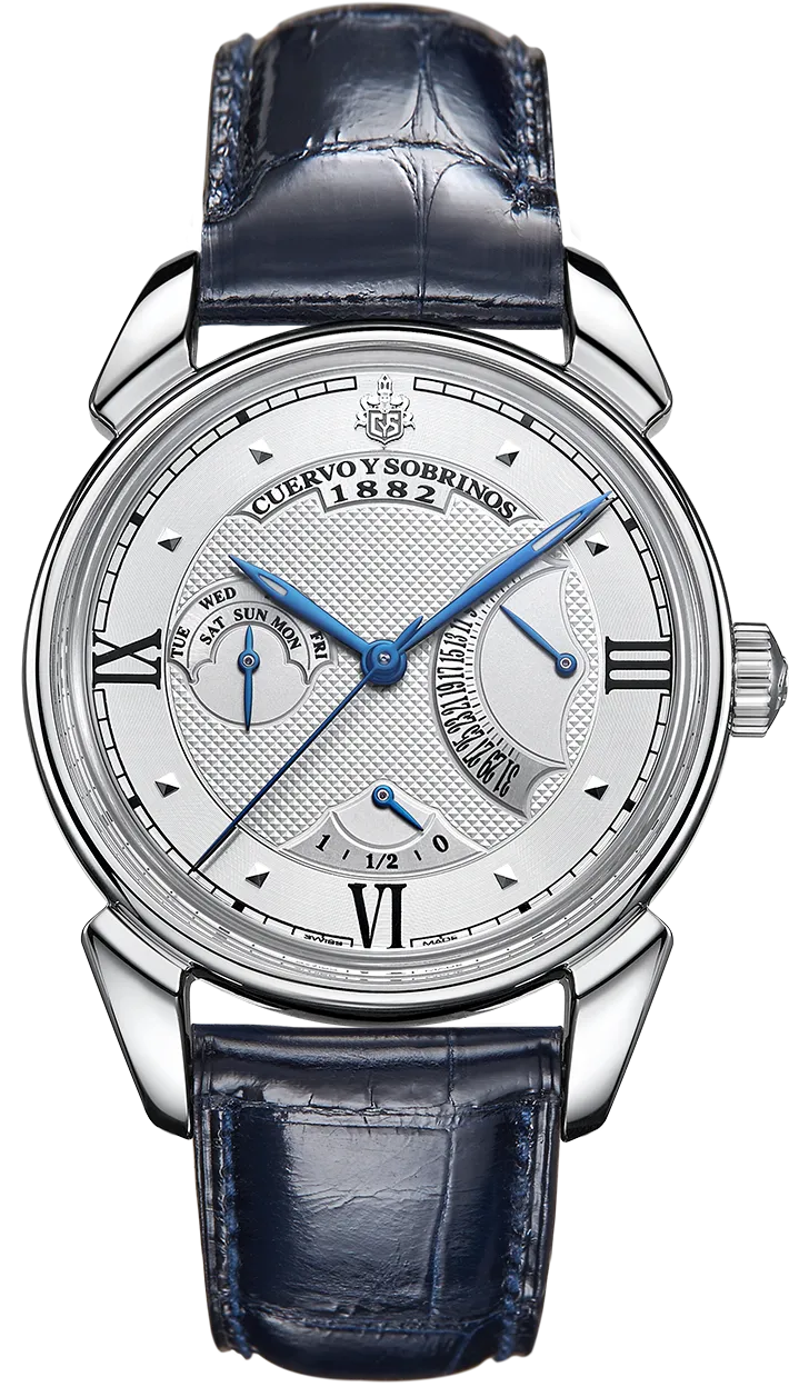 Cuervo y Sobrinos Watch Historiador Retrogrado