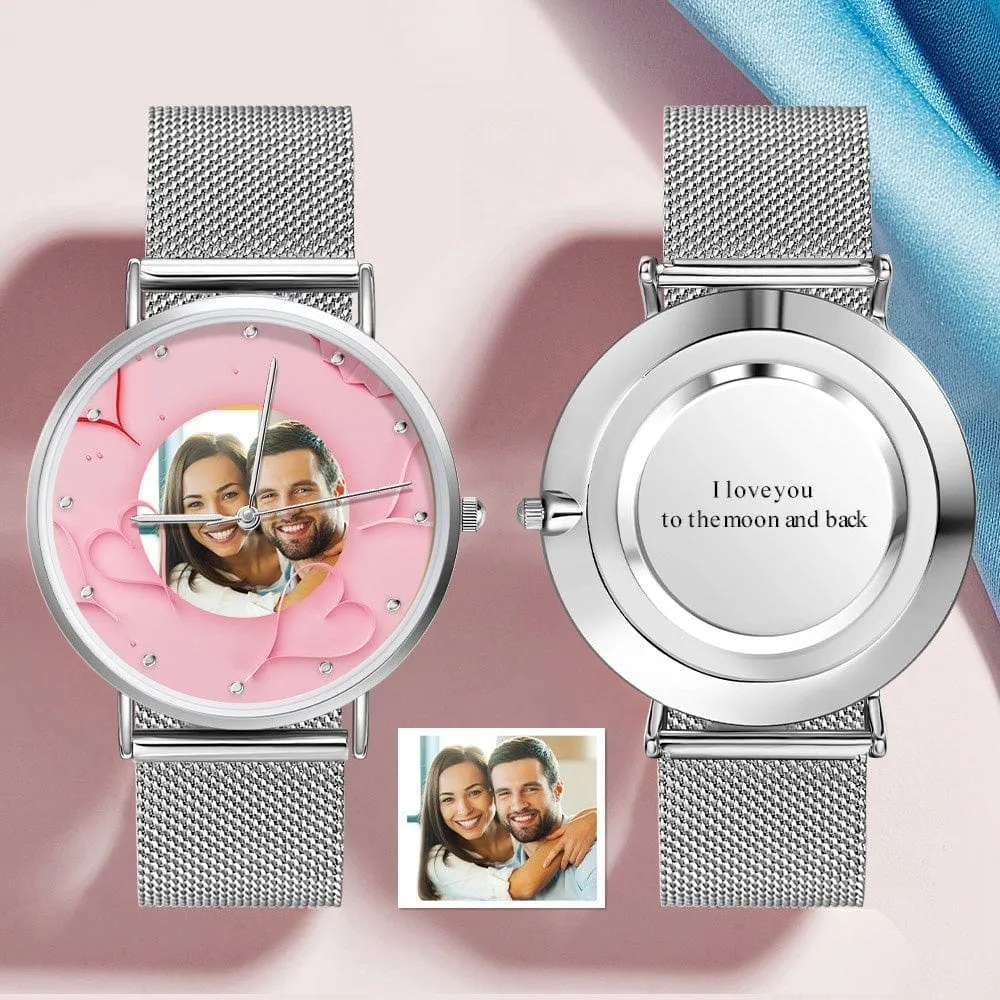 Customized Watches with Pictures Valentine's Day Gifts for Her