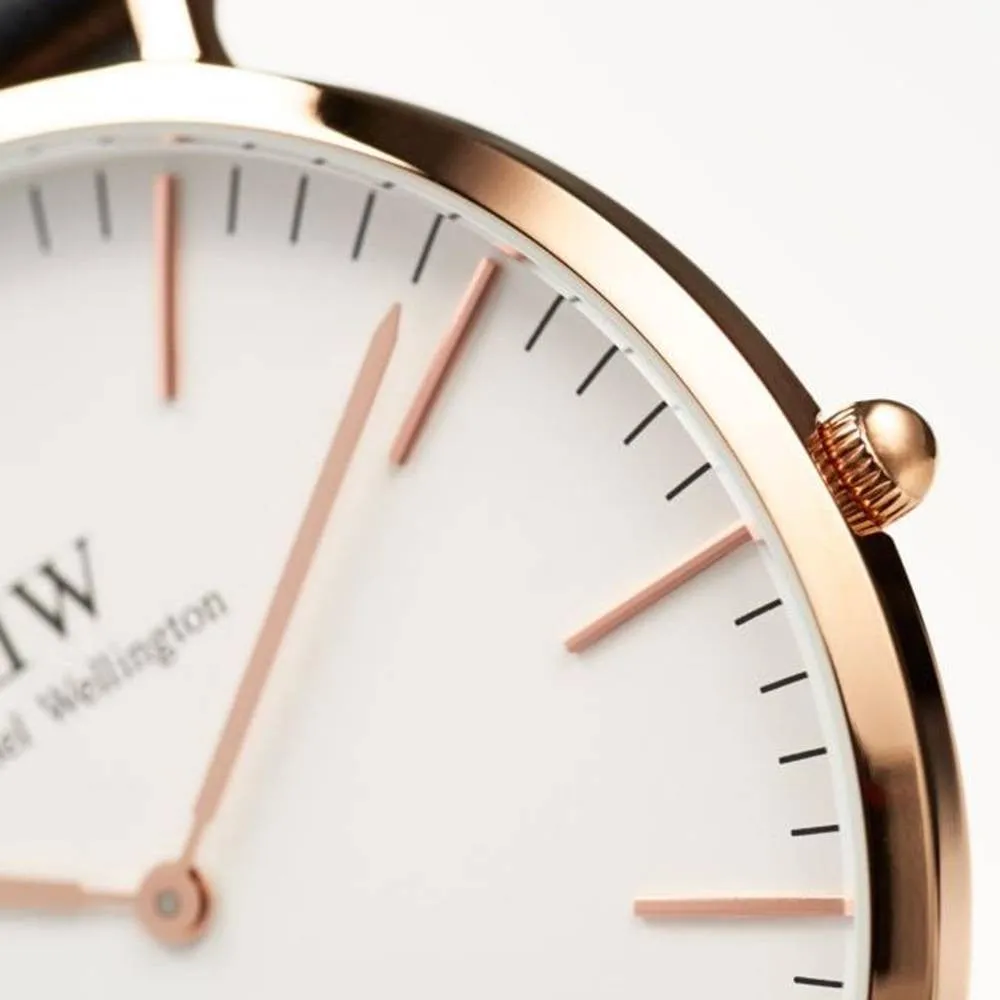 Daniel Wellington Men's Classic Sheffield Rose Gold Watch