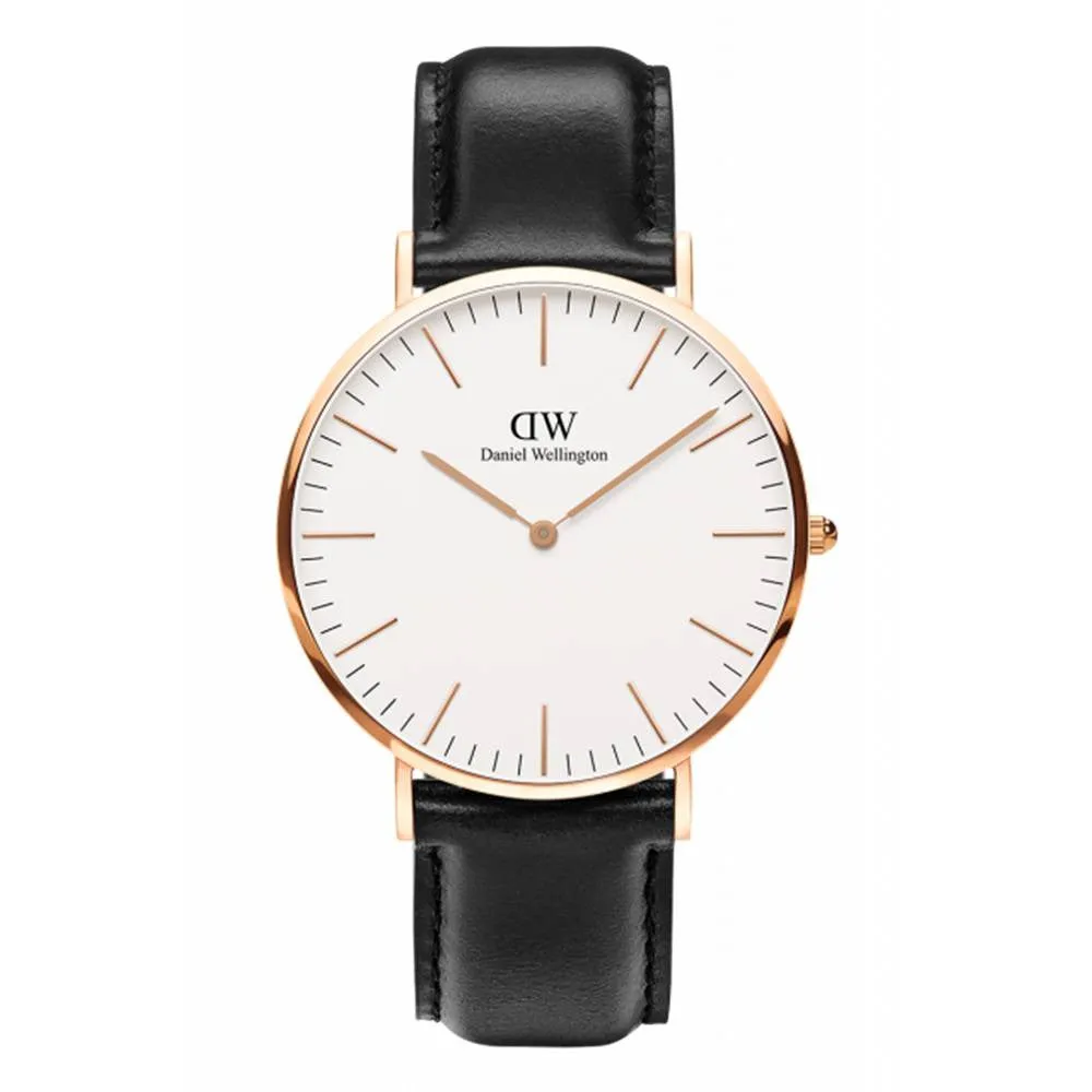 Daniel Wellington Men's Classic Sheffield Rose Gold Watch