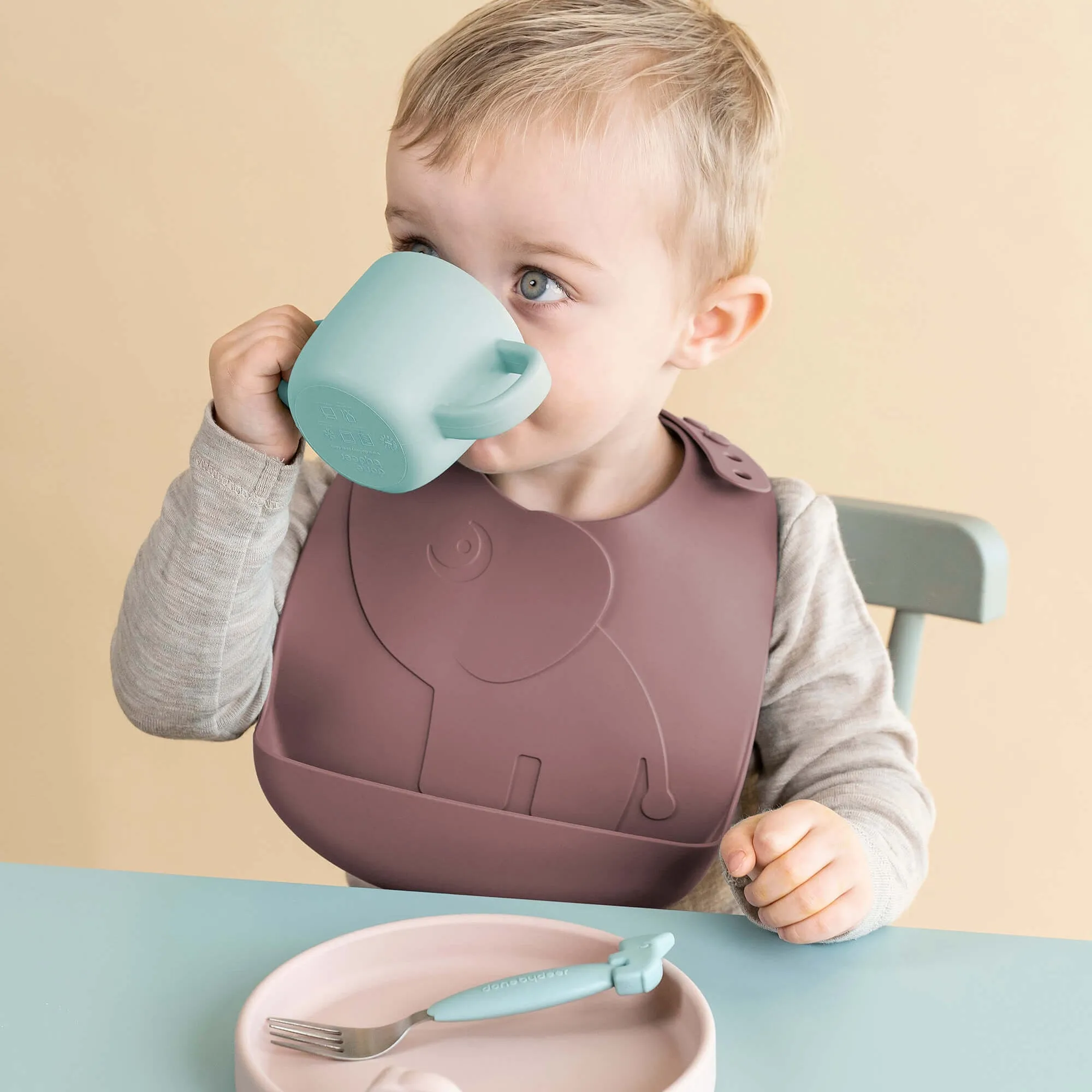 Done by Deer Silicone Elphee Bib 2 Pack