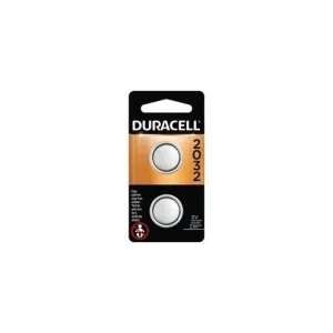 Duracell 2032 3V Lithium Battery - For Medical Equipment, Security Device, Health/Fitness Monitoring Equipment, Calculator, Watch, Keyfob Transmitter - CR2032 - 3 V DC - Lithium (Li) - 72 / Carton
