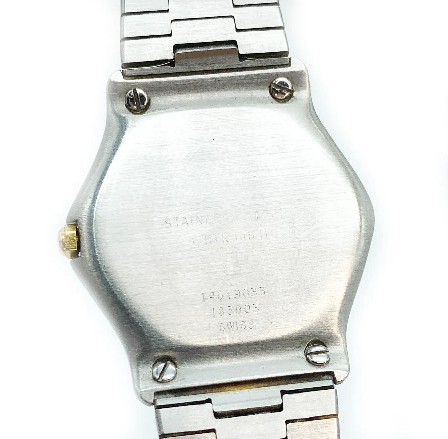 Ebel Sport Classic 183903 Stainless Steel 18k Gold 37mm Date Watch