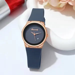 Fashion Watches Women Quartz Watch Sports Silicone Strap