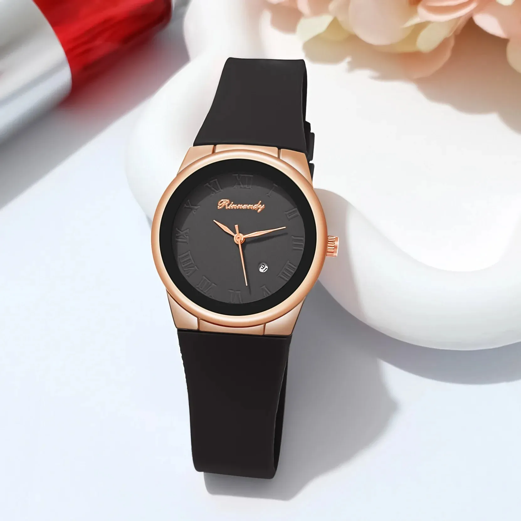 Fashion Watches Women Quartz Watch Sports Silicone Strap