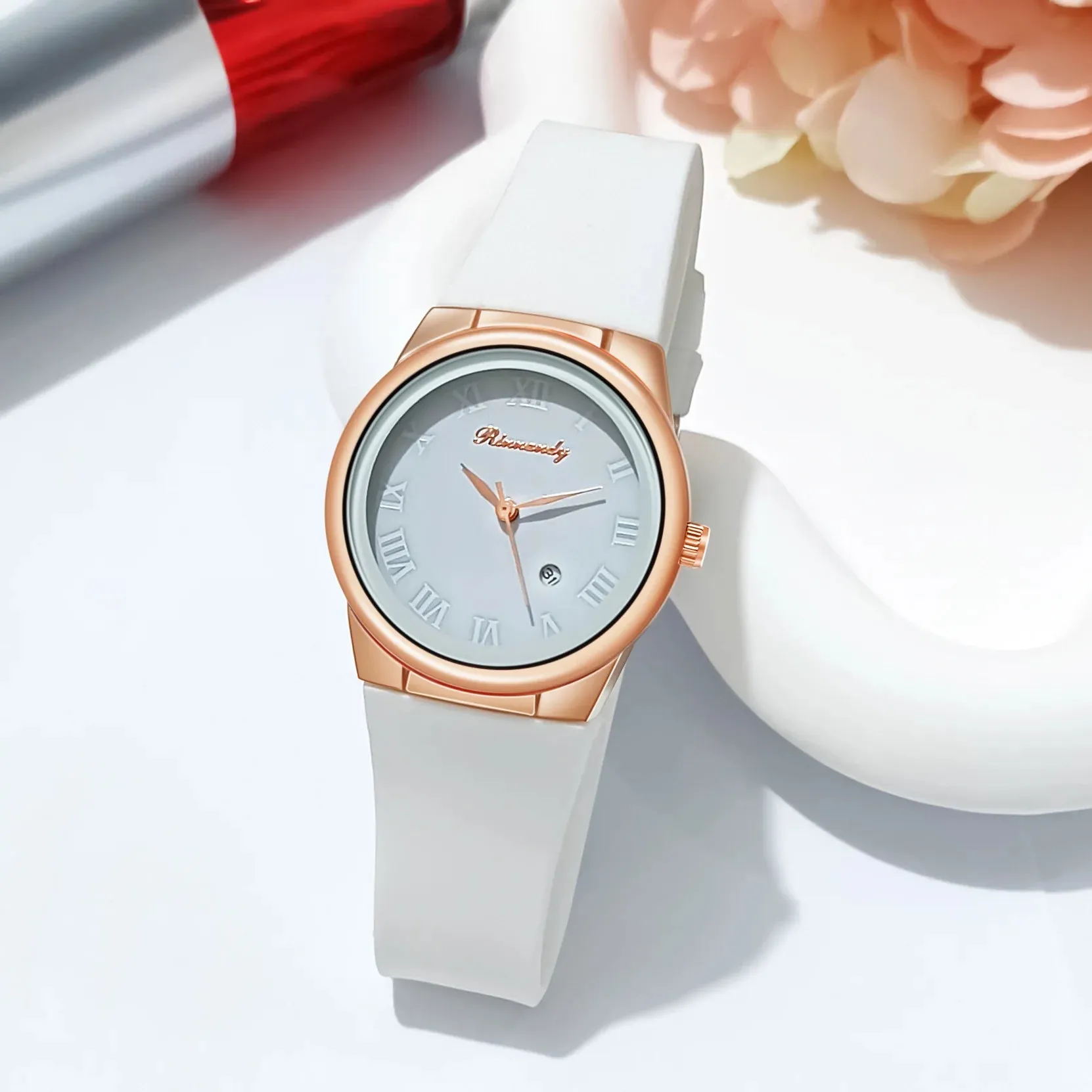 Fashion Watches Women Quartz Watch Sports Silicone Strap