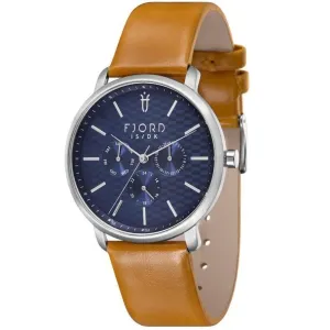 FJORD Hekla Tan Leather Watch - FJ-3032-01