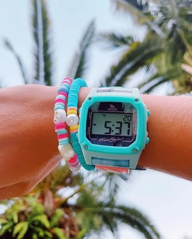 Freestyle Shark Classic Clip Tie Dye Aqua Cloud