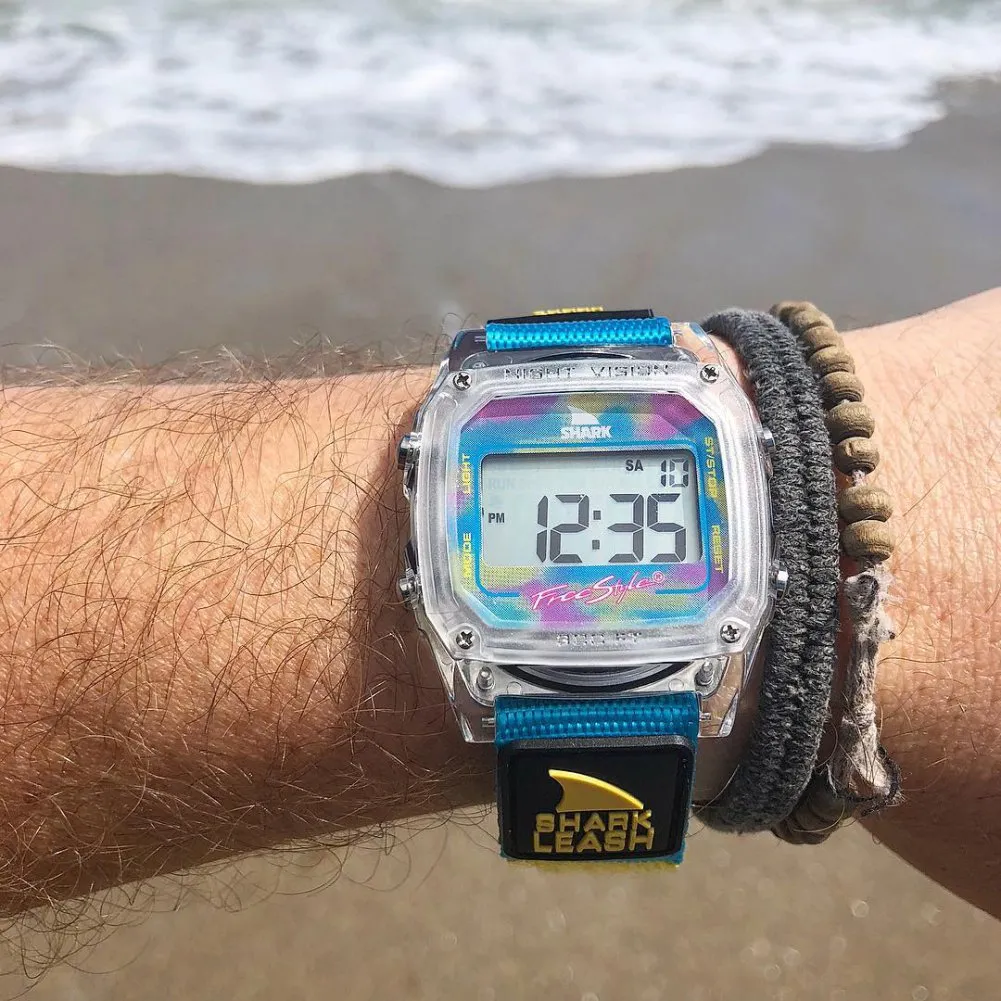 Freestyle Shark Classic Leash Clear & Cyan Watch - 10006630