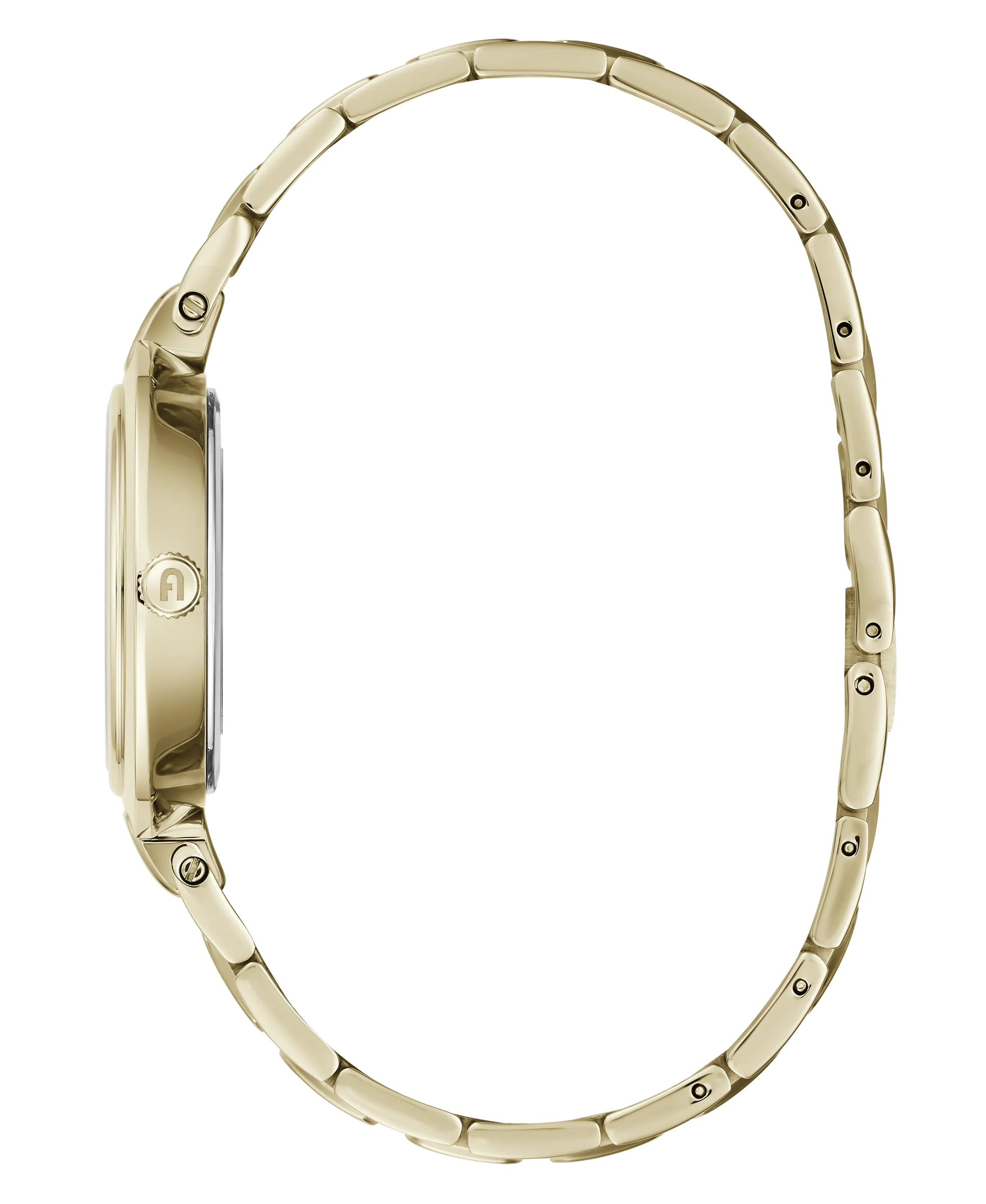 Furla - Logo Links Gold Bracelet Watch