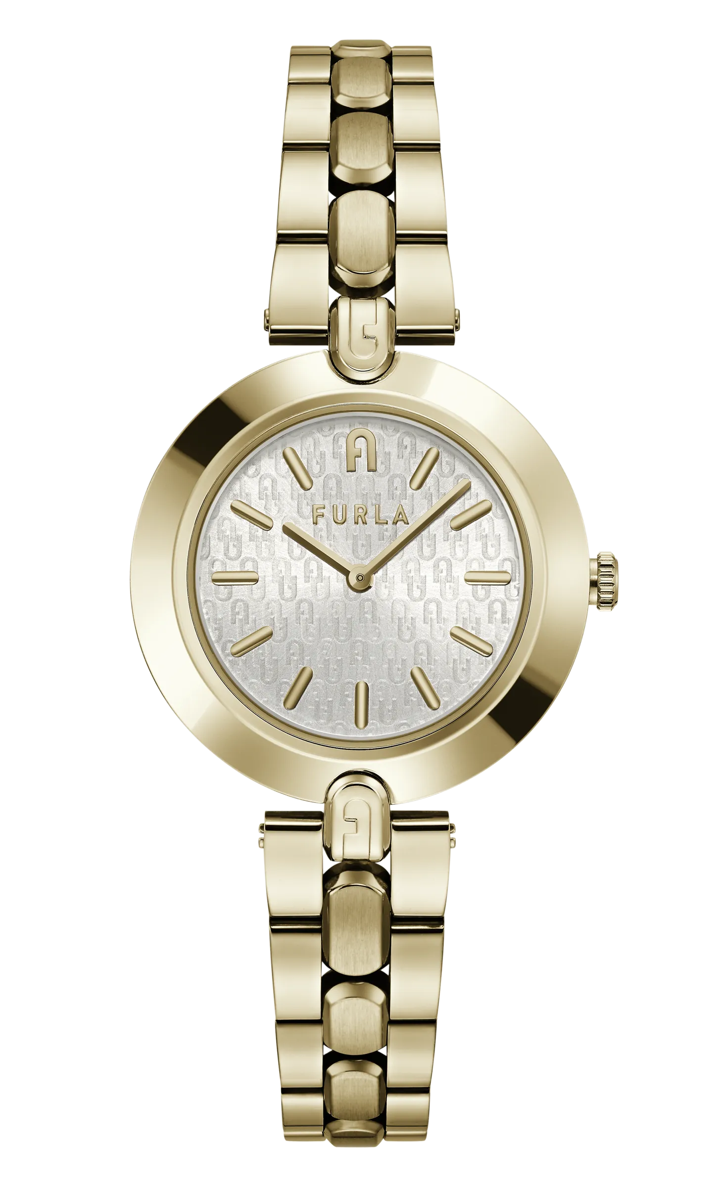 Furla - Logo Links Gold Bracelet Watch