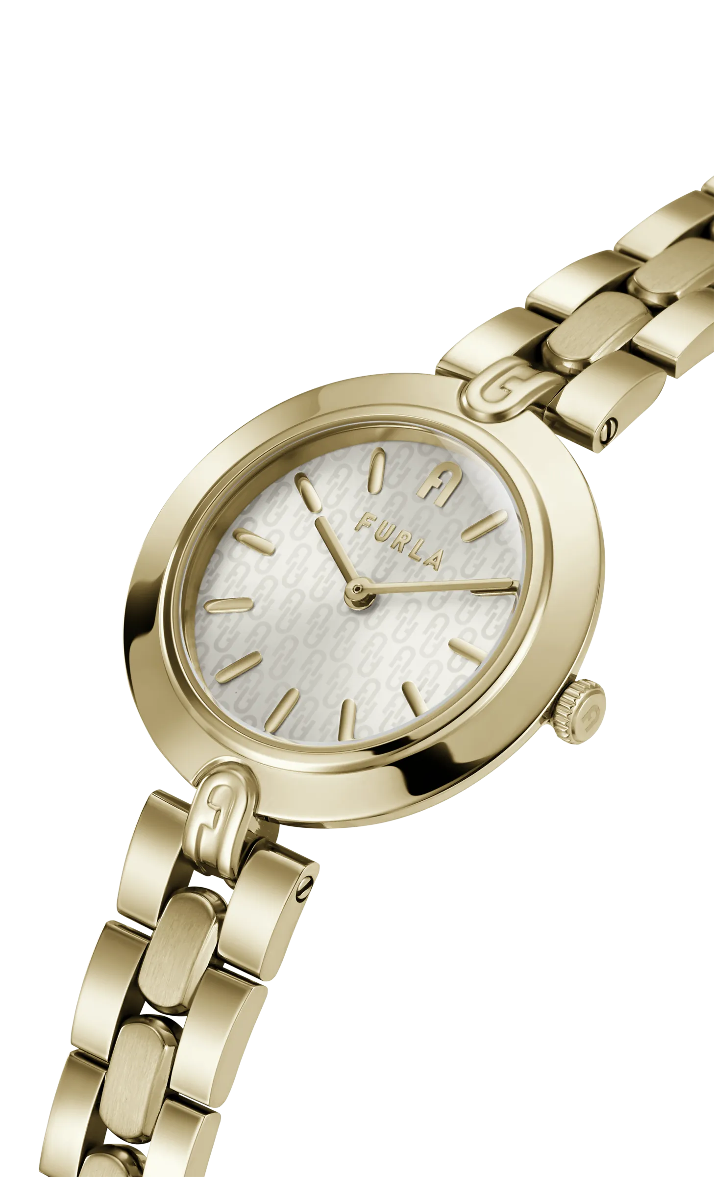 Furla - Logo Links Gold Bracelet Watch