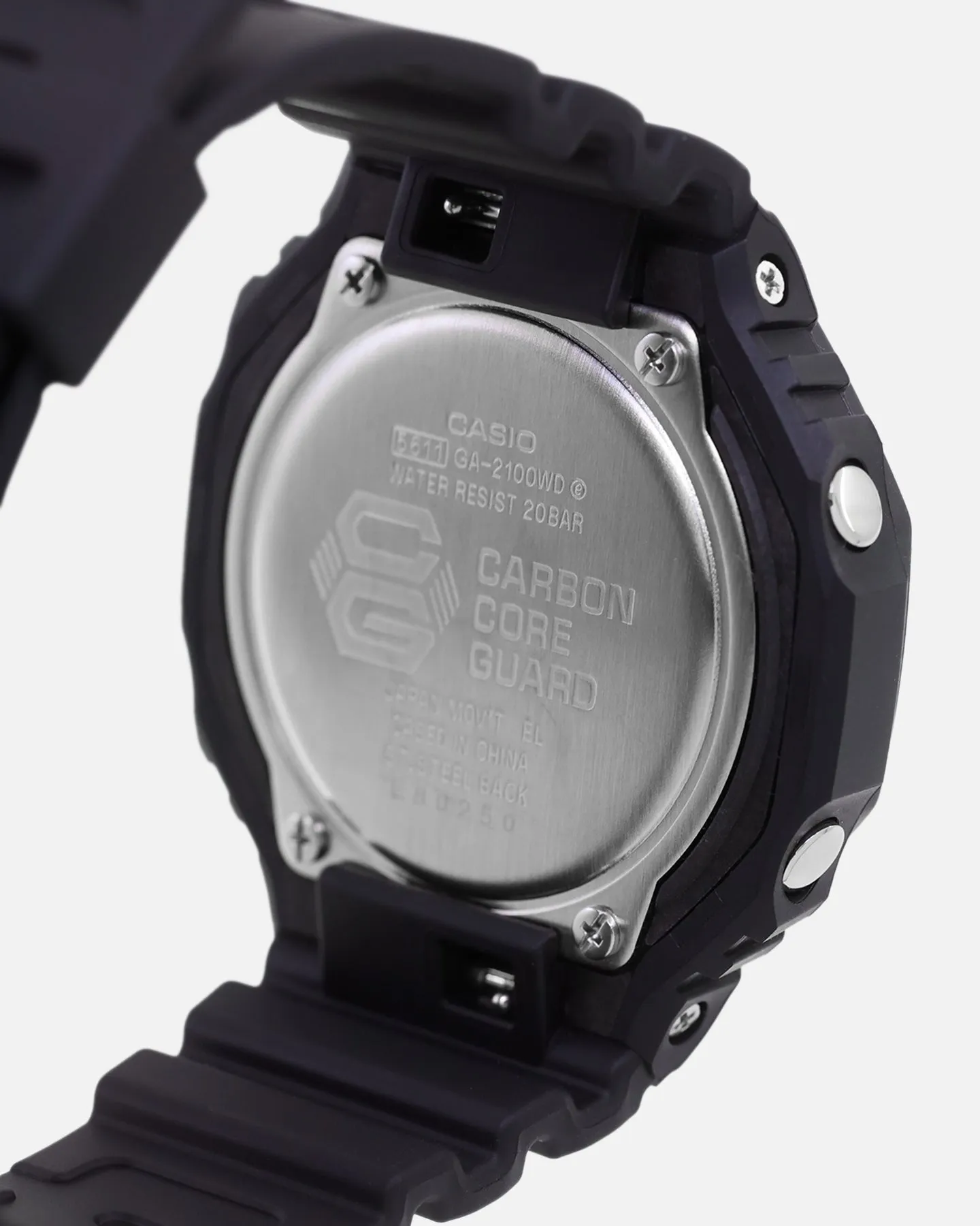 G Shock GA-2100WD-1ADR Watch Black