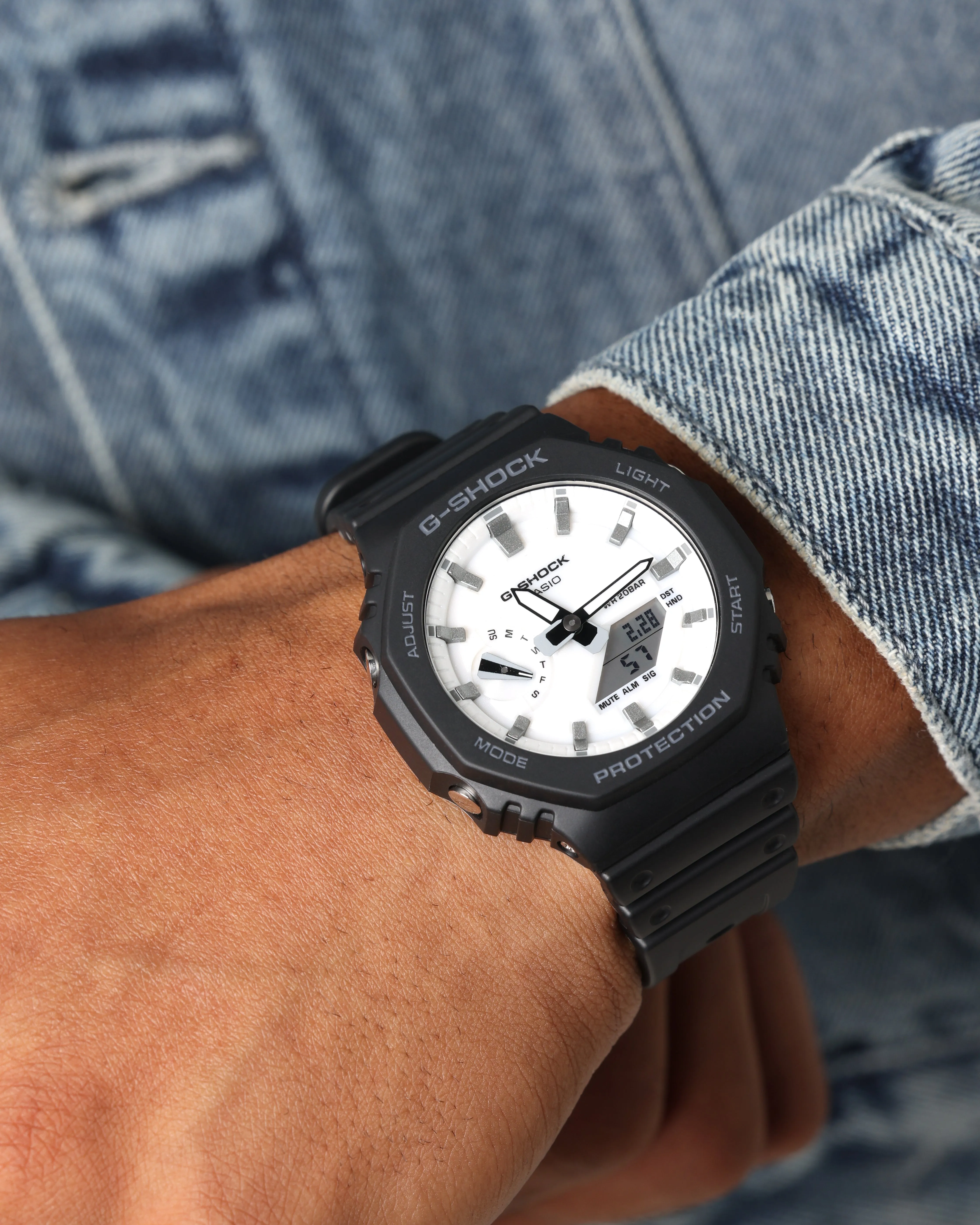 G Shock GA-2100WD-1ADR Watch Black
