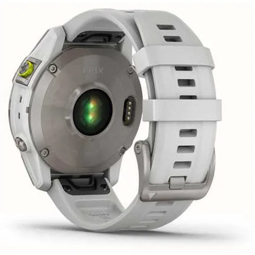Garmin Epix Gen 2 Watch  Carrera White Titanium with Silicone Band