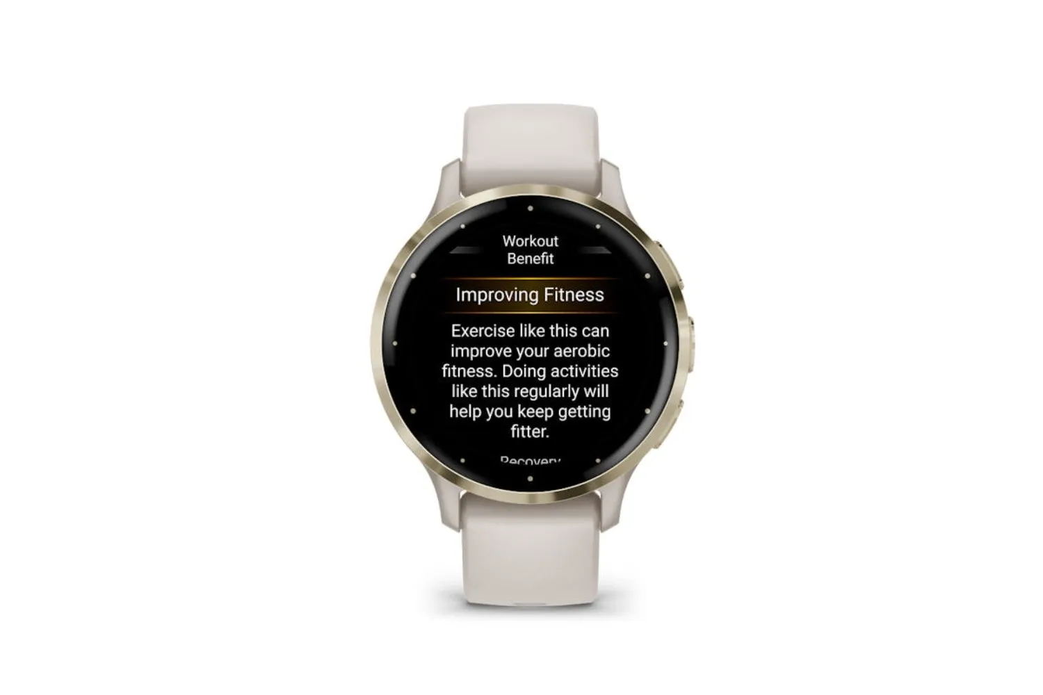Garmin Venu 3S | Gold/Ivory
