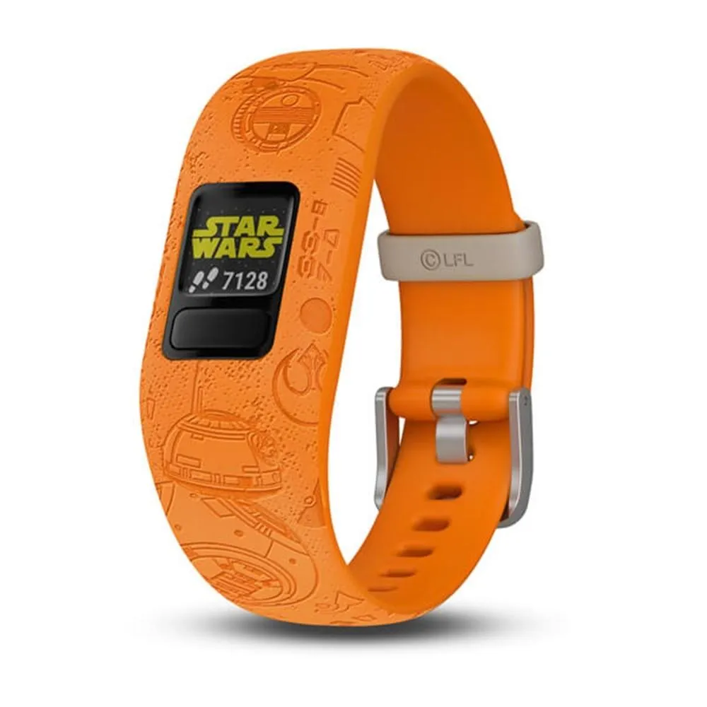 Garmin vivofit Jr 2 Kids Star Wars Light Side vs Dark Side Silicone Band Fitness/Activity Tracker Smart Watch - 010-01909-45