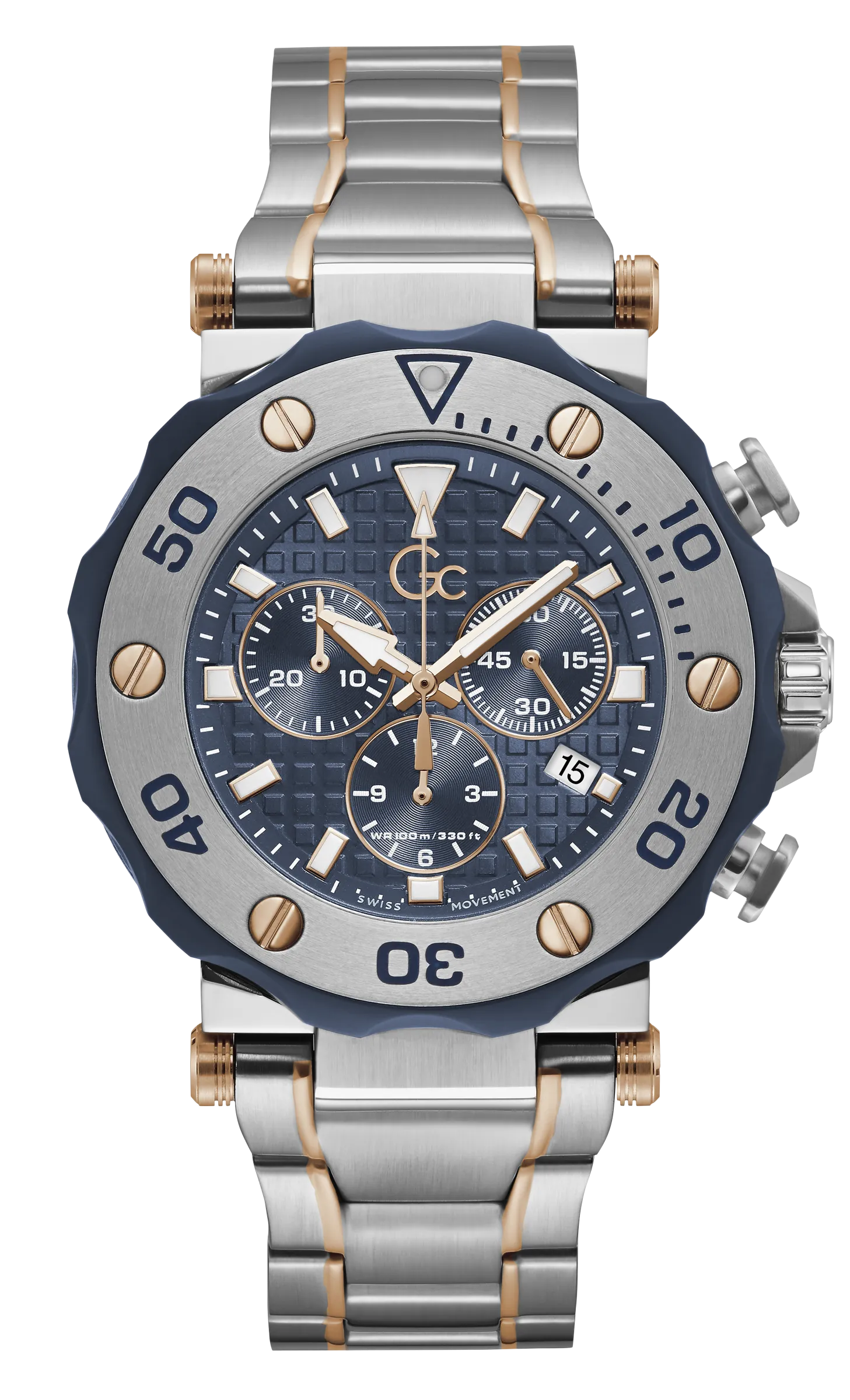 GC Blue Dial Gents Watch - Y63001G7MF