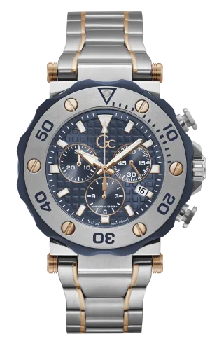 GC Blue Dial Gents Watch - Y63001G7MF