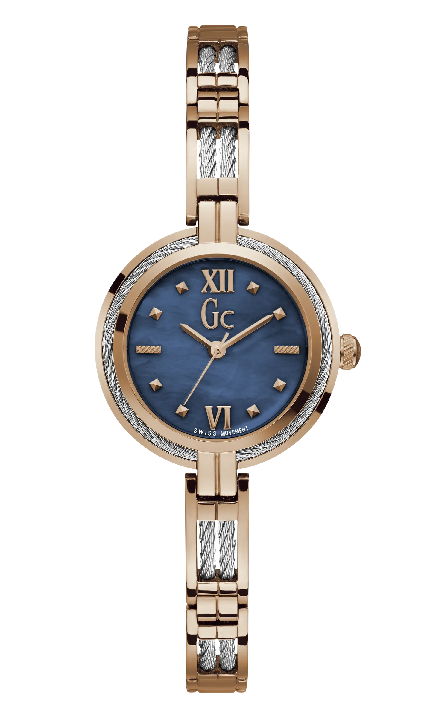 GC Blue Dial Ladies Watch - Y45002L7