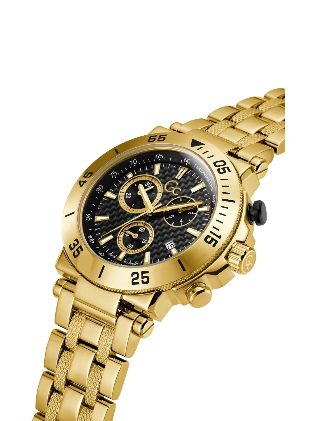 GC Men Black Wrist Watch - Y70004G2MF