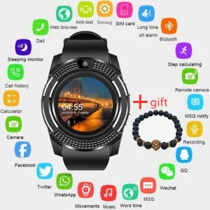 GEJIAN Smart Bluetooth Watch With Touch Screen