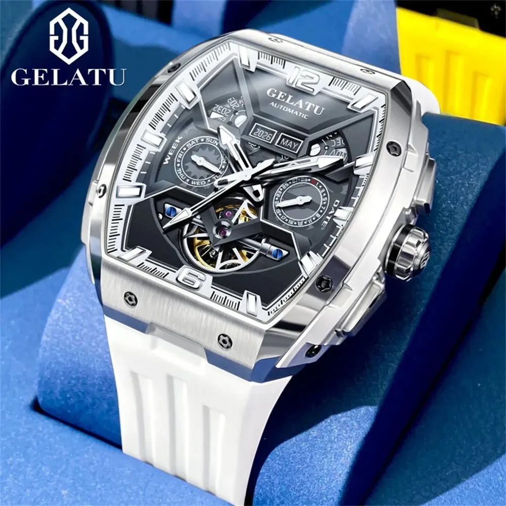 GELATU 6013 Hot Selling Exclusive movement design Mechanical Tourbillon Watch