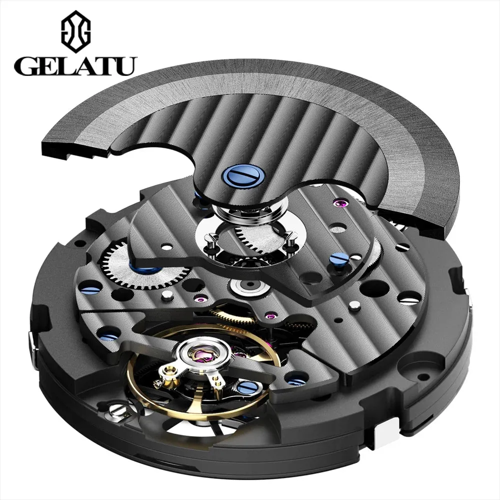 GELATU 6013 Hot Selling Exclusive movement design Mechanical Tourbillon Watch