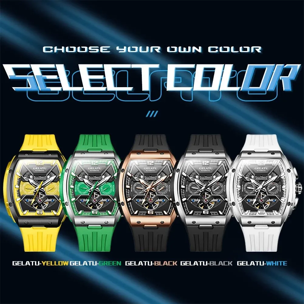 GELATU 6013 Hot Selling Exclusive movement design Mechanical Tourbillon Watch