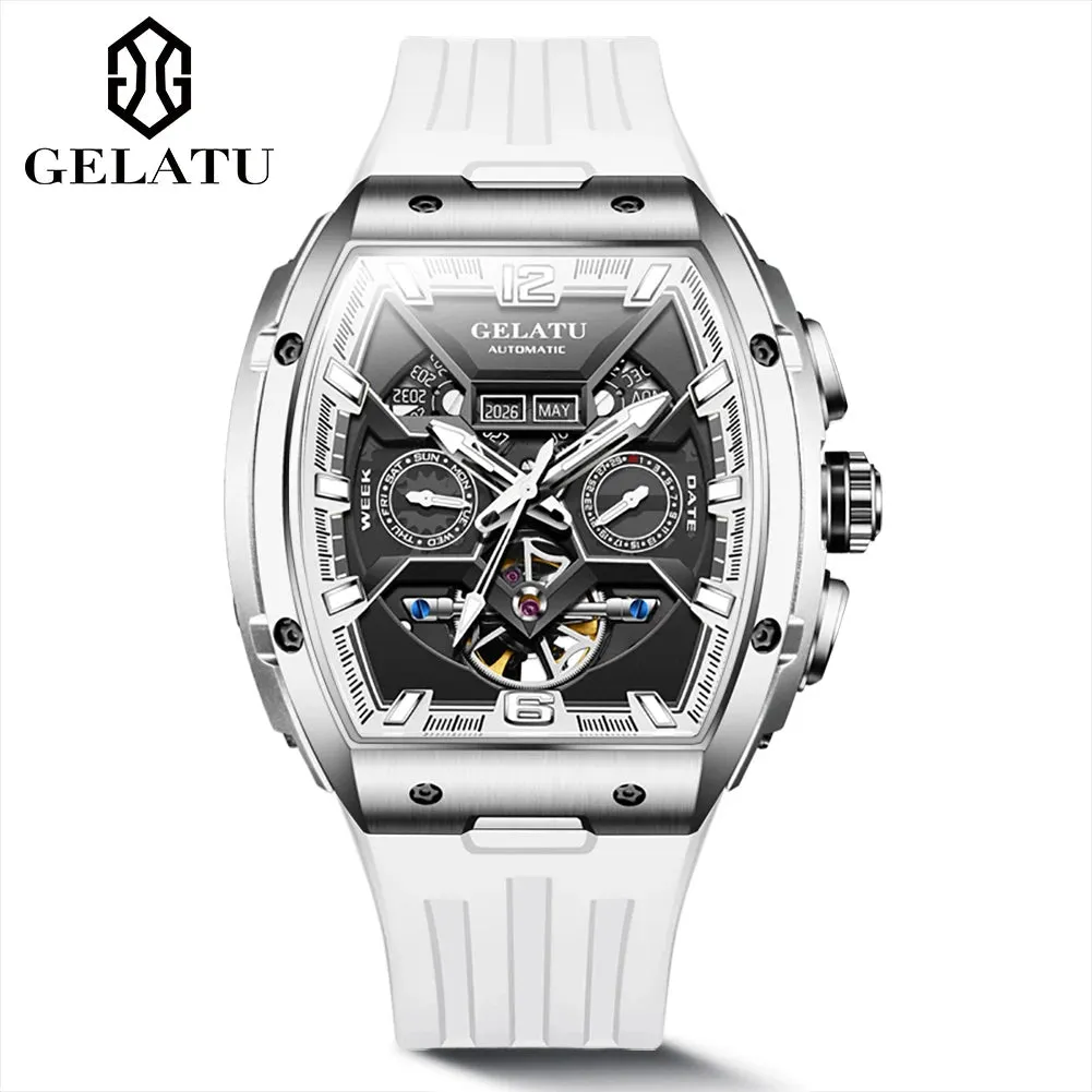 GELATU 6013 Hot Selling Exclusive movement design Mechanical Tourbillon Watch