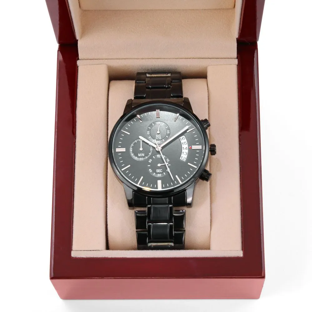 Gifts for Husband Water Resistant Watch, Birthday Anniversary Gift for Him