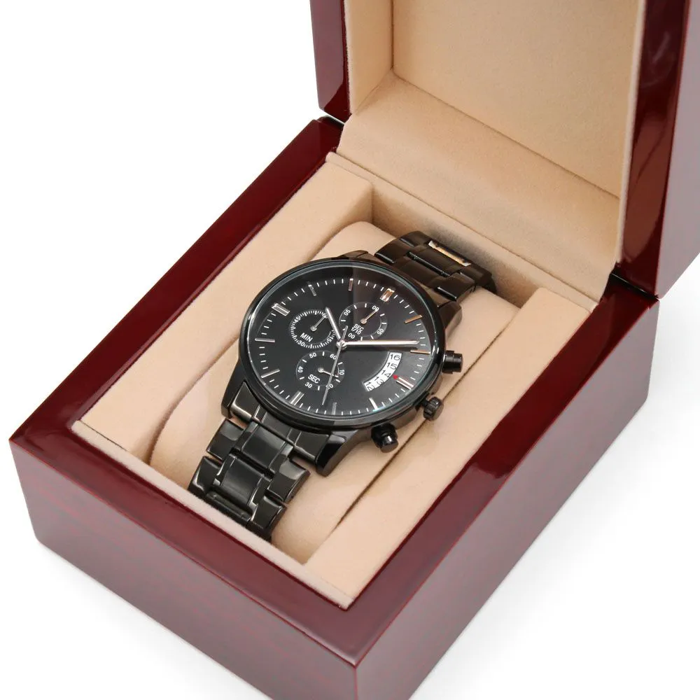 Gifts for Husband Water Resistant Watch, Birthday Anniversary Gift for Him