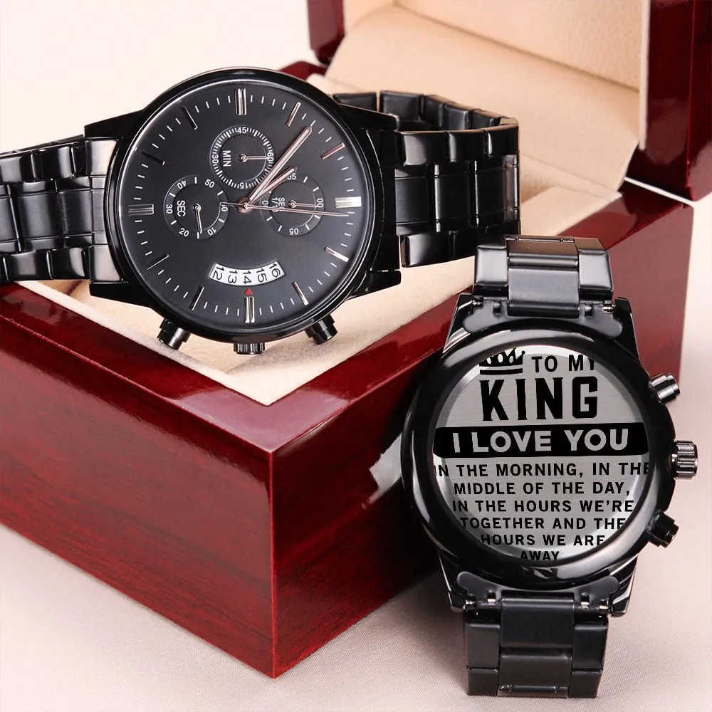 Gifts for Husband Water Resistant Watch, Birthday Anniversary Gift for Him