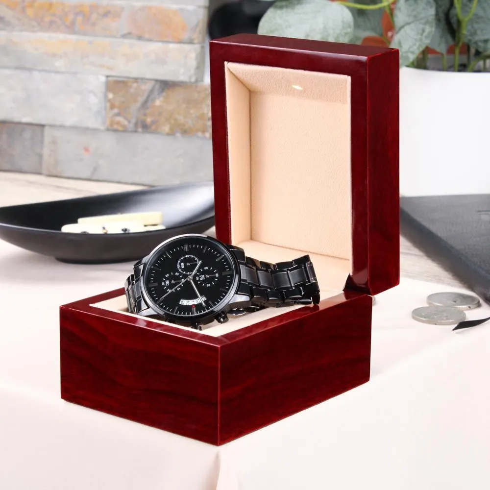 Gifts for Husband Water Resistant Watch, Birthday Anniversary Gift for Him