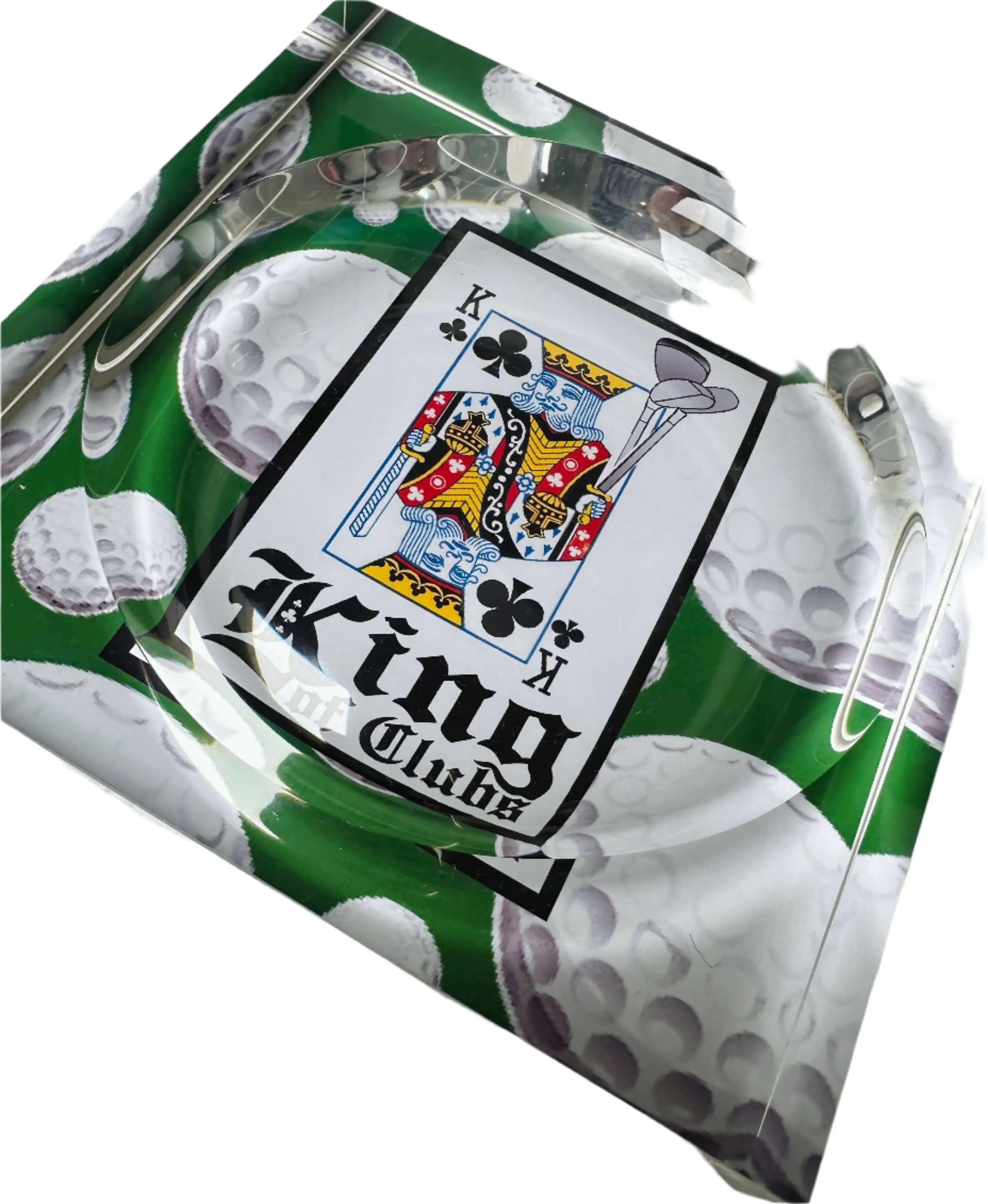 Golf Lover Acrylic Trinket Dish