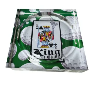 Golf Lover Acrylic Trinket Dish